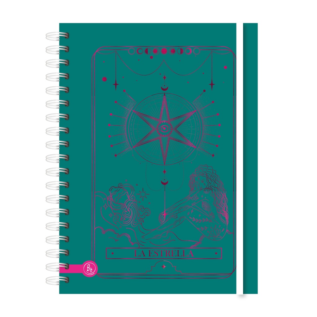 CUADERNO RY A5 15X21 ANILLADO 80 HOJAS UNIVERSO 1014