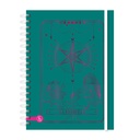 CUADERNO RY A5 15X21 ANILLADO 80 HOJAS UNIVERSO 1014