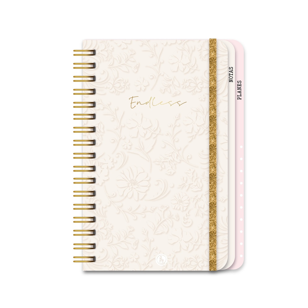 CUADERNO RY 14X20 ANILLADO CON SOLAPA 96 HOJAS DELUXE 1097