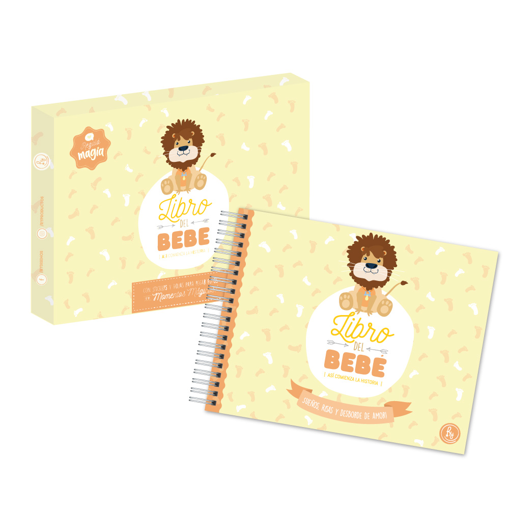 LIBRO DE RECUERDOS RY BEBE