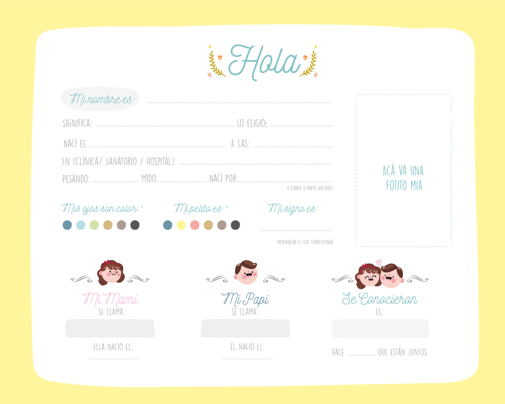 LIBRO DE RECUERDOS RY BEBE