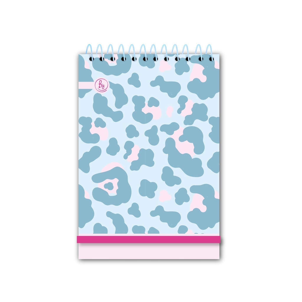 LIBRETA RY 9X13 ANILLADA 60 HOJAS RAYADAS MIX 1004