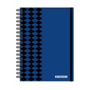 CUADERNO RY A5 15X21 ANILLADO 80 HOJAS KIRICOCHO 5003