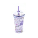 VASO TRENDY 450ML UNICORNIO LILA 18525