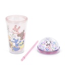 VASO TRENDY 450ML PANDA ROSA