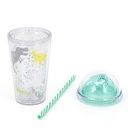 VASO TRENDY 450ML DINOS VERDE 19026