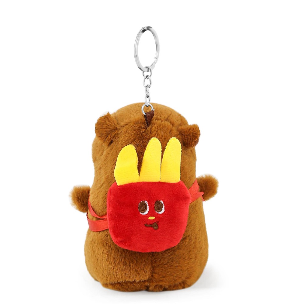 LLAVERO TRENDY PELUCHE CAPYBARA PAPAS