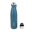 BOTELLA TERMICA TRENDY CON AGARRADERA 500ML PETROLEO