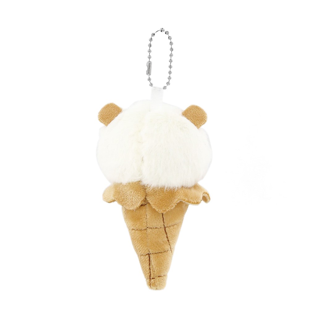 LLAVERO TRENDY CAPYBARA HELADO BLANCO