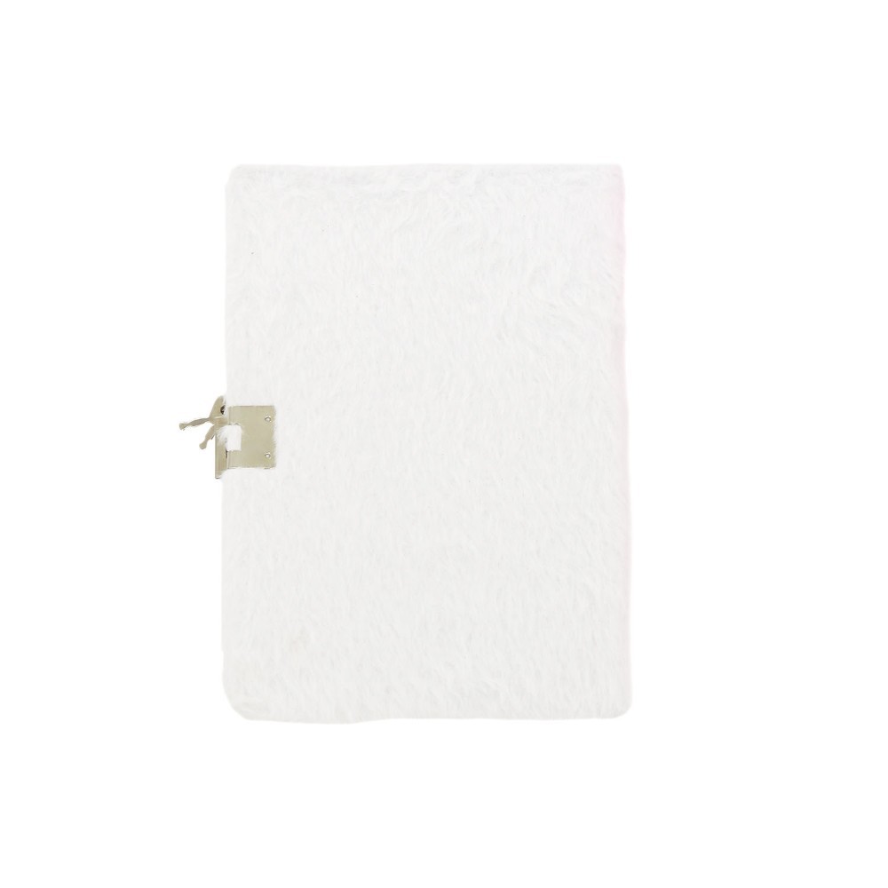 DIARIO INTIMO TRENDY PELUCHE CONEJO BLANCO