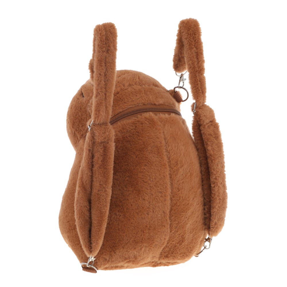MOCHILA PELUCHE CAPYBARA HAMBURGUESA