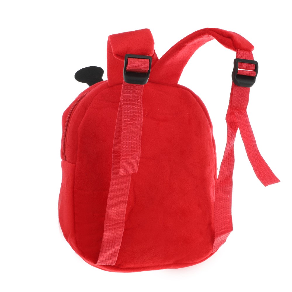 MOCHILA PELUCHE BAQUITA ROJO