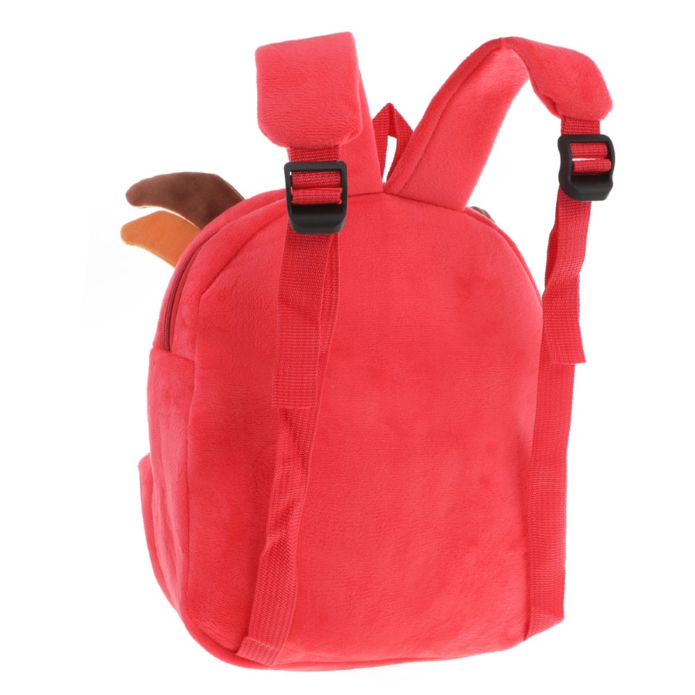 MOCHILA PELUCHE VACA CORAL