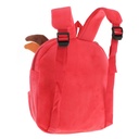 MOCHILA PELUCHE VACA CORAL