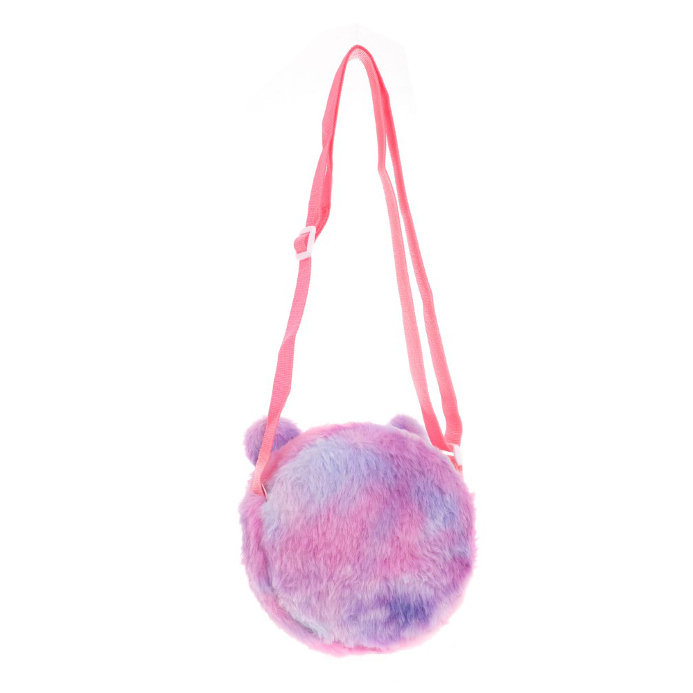 CARTERITA PELUCHE GATITO LILA