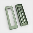 BOLIGRAFOS OLAMI LEIPZIG JUEGO X 2 CELESTE-VERDE-ROSA