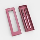 BOLIGRAFOS OLAMI LEIPZIG JUEGO X 2 CELESTE-VERDE-ROSA