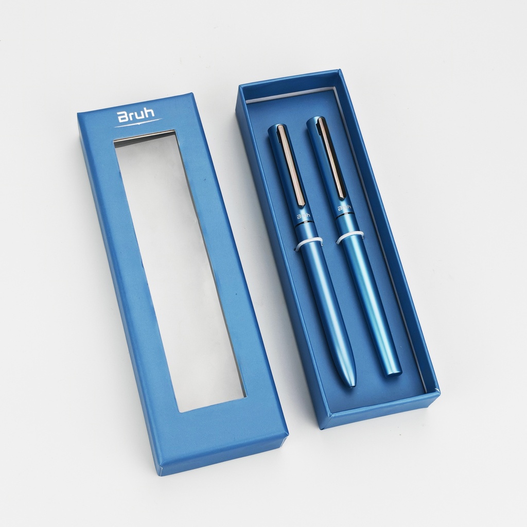 BOLIGRAFOS OLAMI LEIPZIG JUEGO X 2 CELESTE-VERDE-ROSA