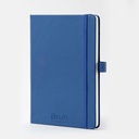 CUADERNO Y BOLIGRAFO OLAMI GRIS-ROSA-AZUL