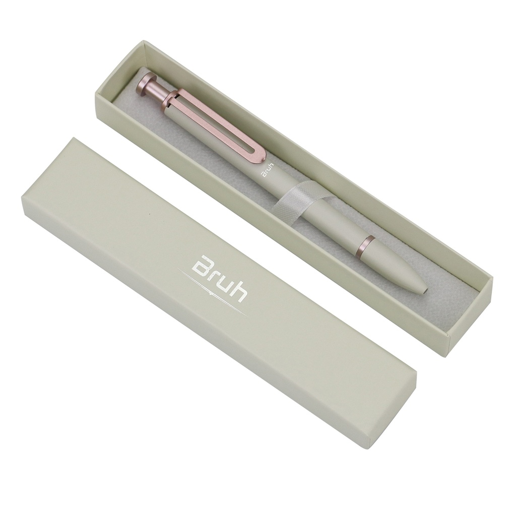 BOLIGRAFO OLAMI RETRACTIL ESSEN CELESTE-NATURAL-ROSA-LILA-VERDE-AMARILLO