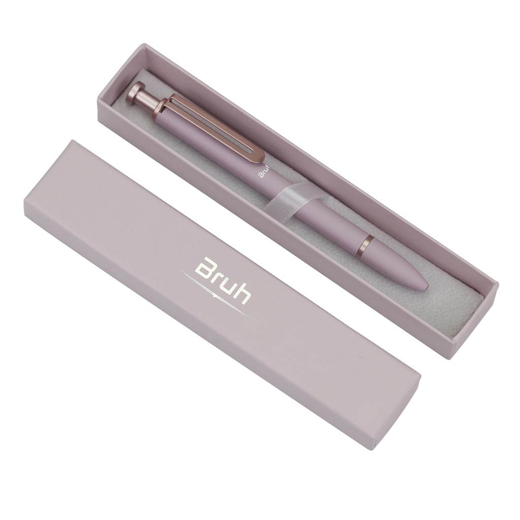 BOLIGRAFO OLAMI RETRACTIL ESSEN CELESTE-NATURAL-ROSA-LILA-VERDE-AMARILLO