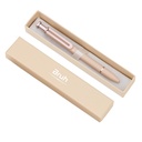 BOLIGRAFO OLAMI RETRACTIL ESSEN CELESTE-NATURAL-ROSA-LILA-VERDE-AMARILLO