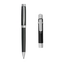 BOLIGRAFO + LINTERNA OLAMI LUBECK NEGRO