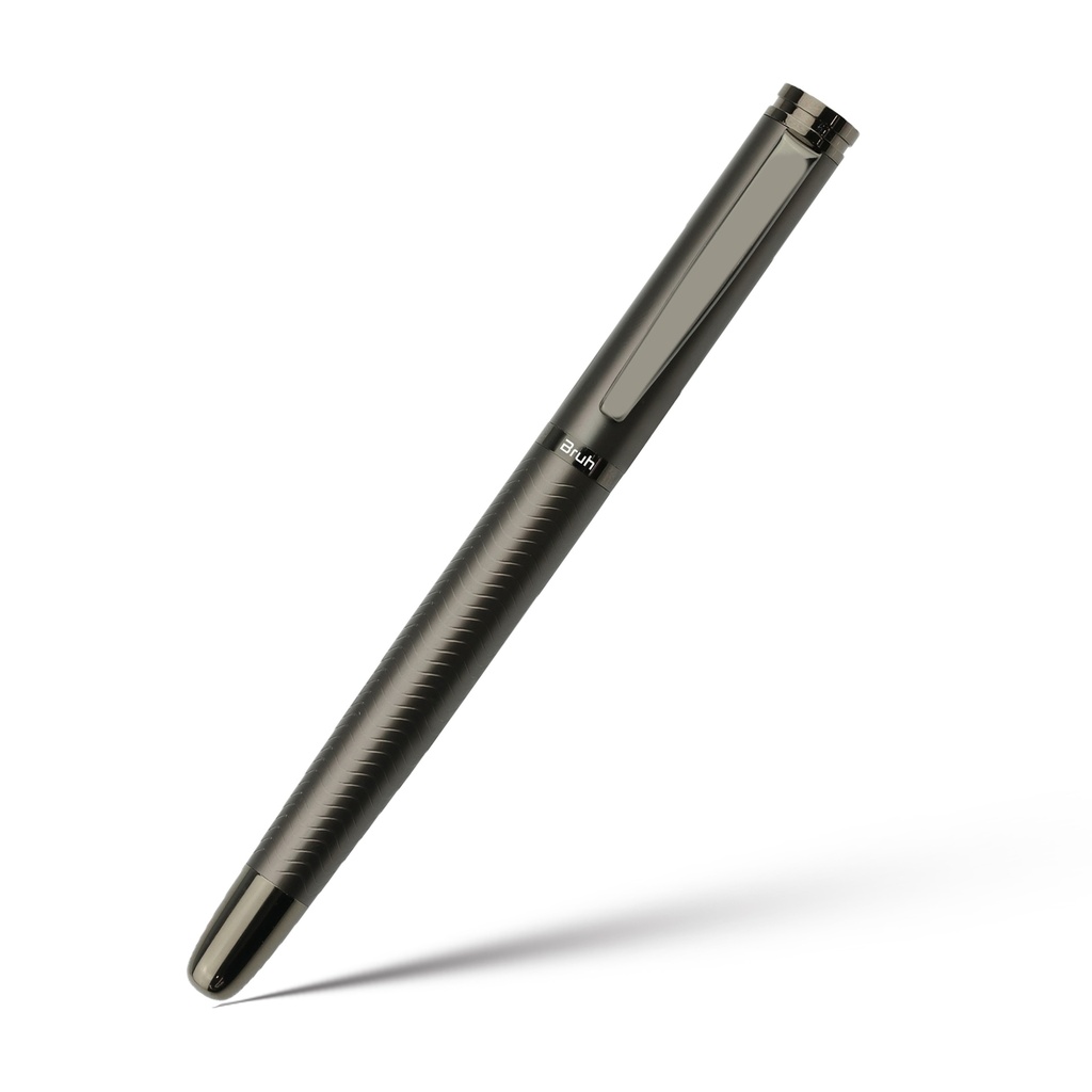 BOLIGRAFO OLAMI ROLLER BALL NURENBERG NEGRO-PLATEADO