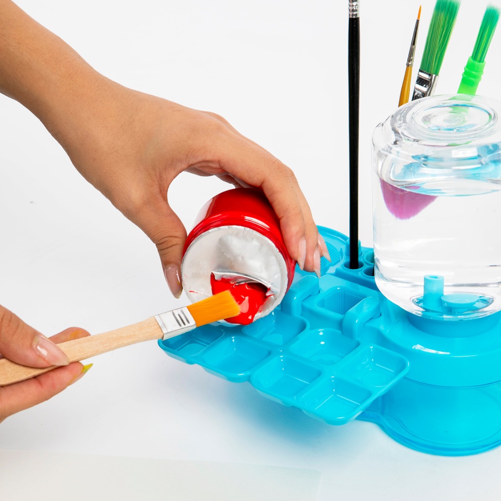 LIMPIA PINCELES OLAMI BLANCO