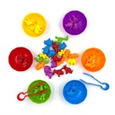 JUEGO DE CONTEO Y CLASIFICACION BARCO DE PAPEL CLASIFICOLOR ANIMALES