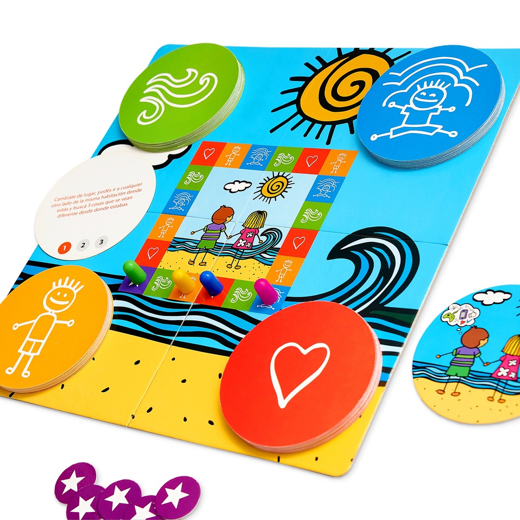 JUEGO DE MESA BARCO DE PAPEL ATENCION ESTO ES MINDFULNESS