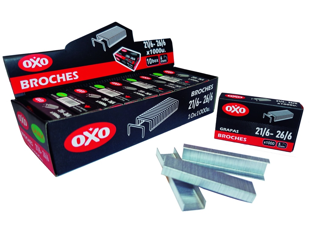 BROCHES OXO 21/6-26/6 X1000