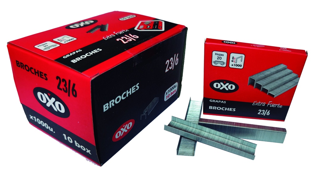 BROCHES OXO 23/6 X1000