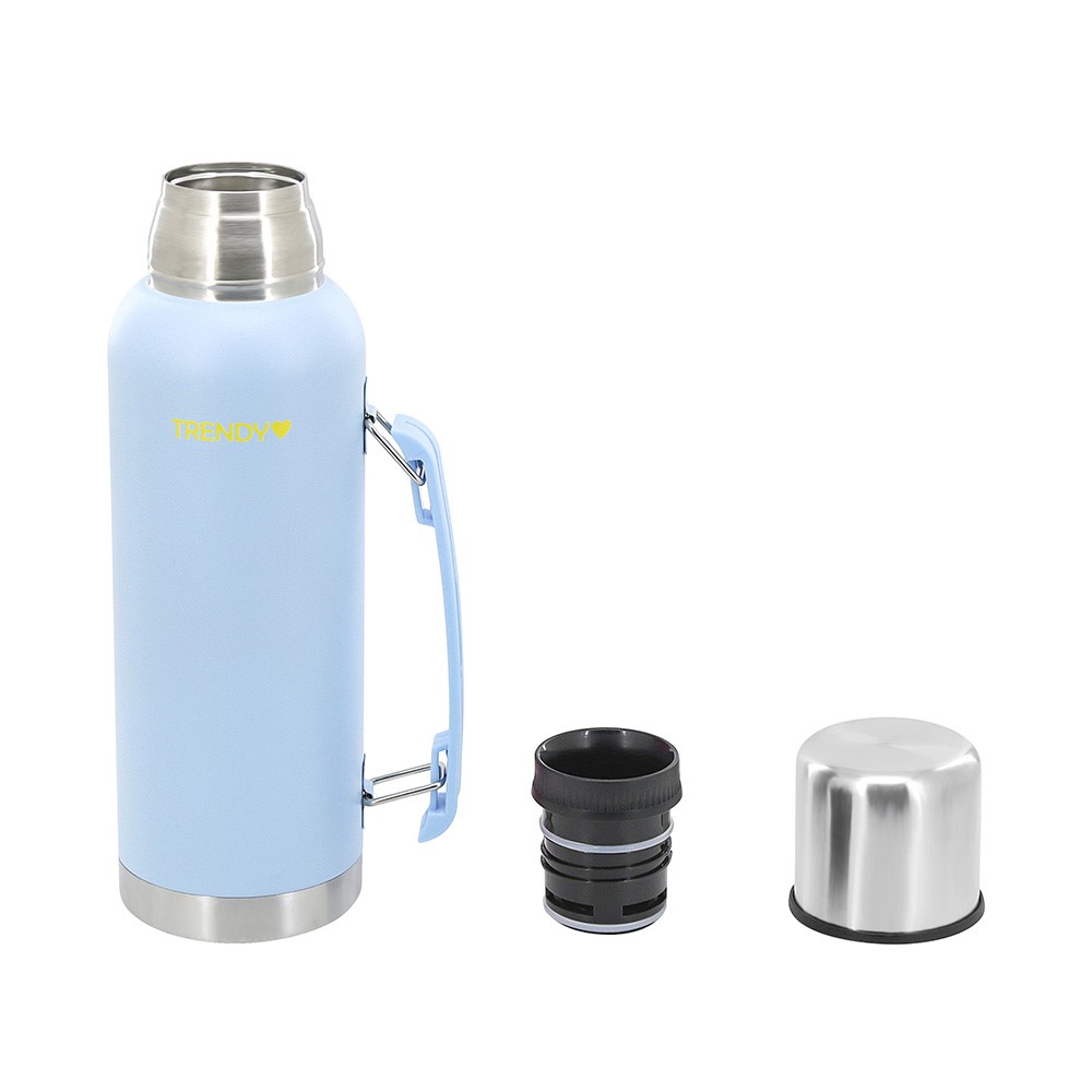 TERMO TRENDY 1000ML CELESTE