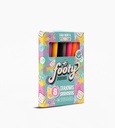 CRAYONES FOOTY SEDOSOS CON GLITTER X8