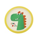 SET PLATOS TRENDY BAMBOO DINO