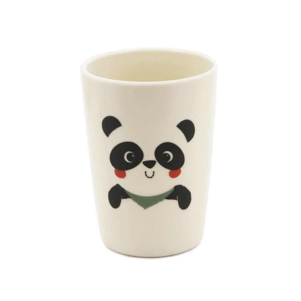 SET PLATOS TRENDY BAMBOO OSO PANDA
