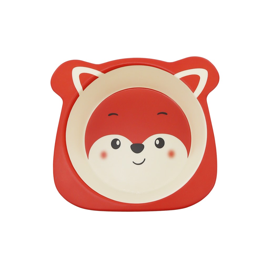 SET PLATOS TRENDY BAMBOO ZORRO