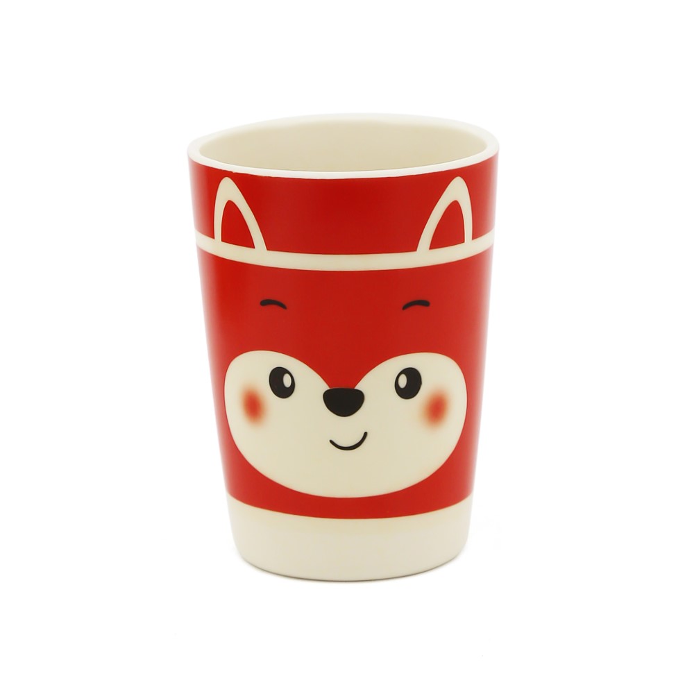 SET PLATOS TRENDY BAMBOO ZORRO