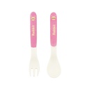SET PLATOS TRENDY BAMBOO CONEJO