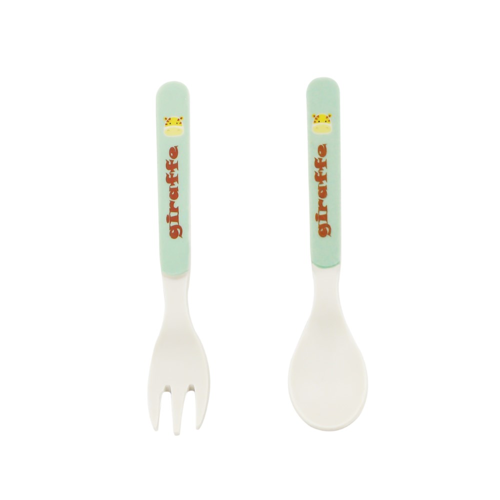 SET PLATOS TRENDY BAMBOO JIRAFA