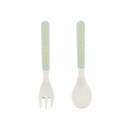 SET PLATOS TRENDY BAMBOO MONO