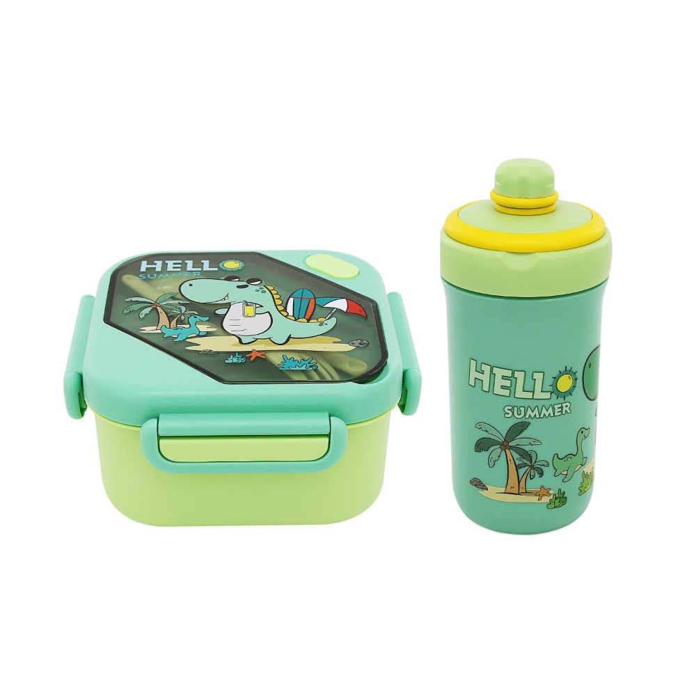 LUNCHERA TRENDY PLASTICO DINO