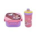 LUNCHERA TRENDY PLASTICO UNICORNIO