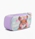 CARTUCHERA FOOTY CON DIVISION INTERNA  BE CAPY LILA