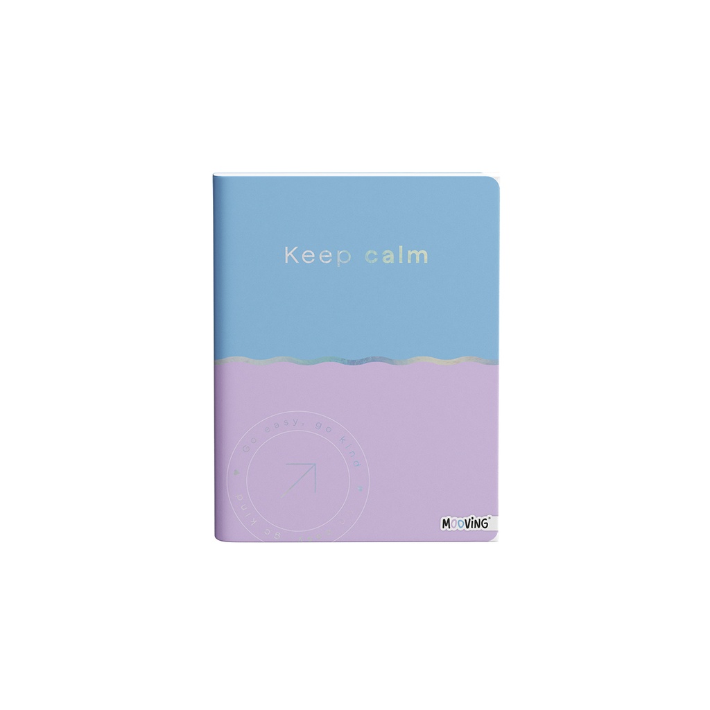 CUADERNO MOOVING TAPA FLEXIBLE 16X21 COSIDO 48H PASTEL
