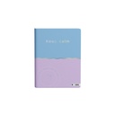 CUADERNO MOOVING TAPA FLEXIBLE 16X21 COSIDO 48H PASTEL