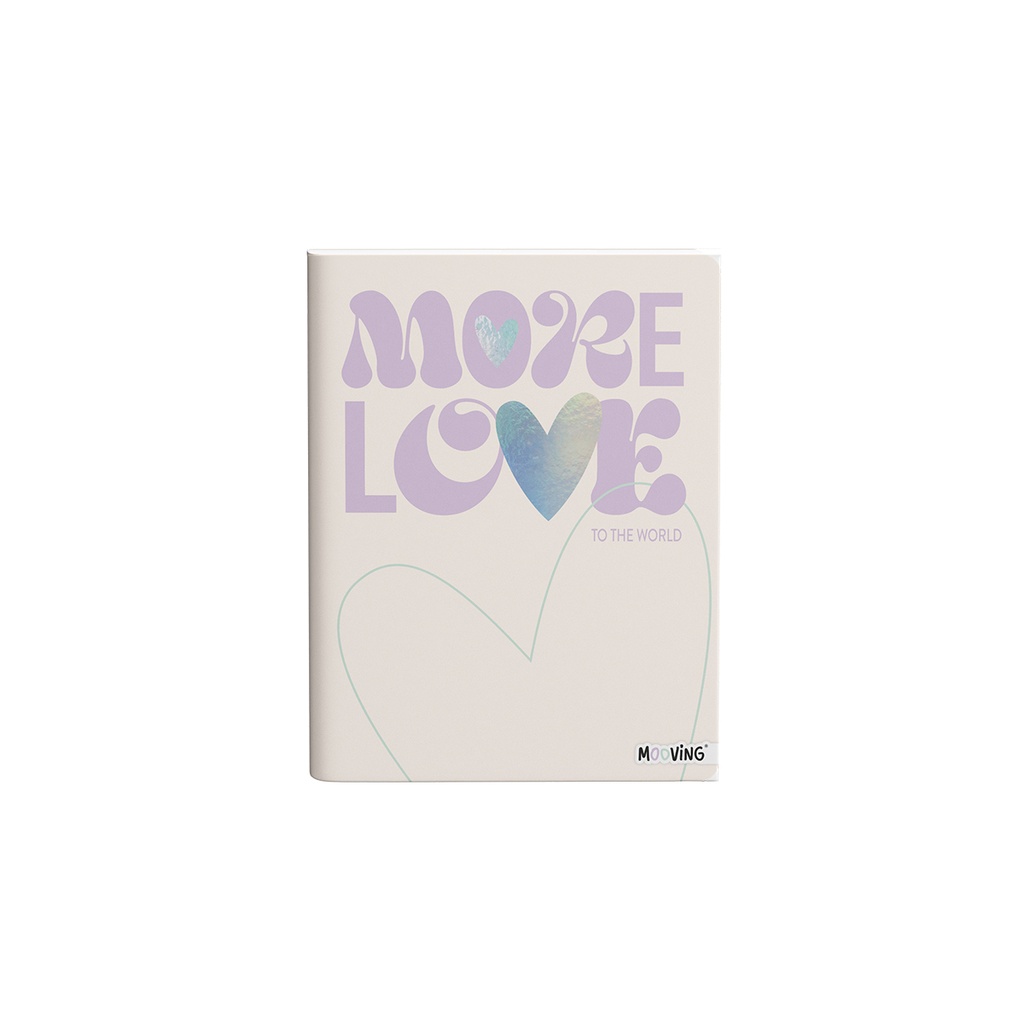 CUADERNO MOOVING TAPA FLEXIBLE 16X21 COSIDO 48H COOL