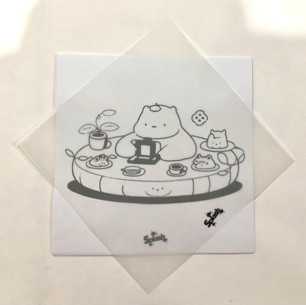 LAMINA PARA COLOREAR SPLASH SWEET MOMENTS