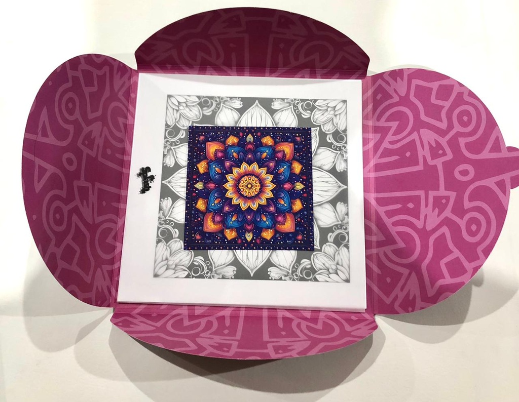 LAMINA PARA COLOREAR SPLASH MANDALAS